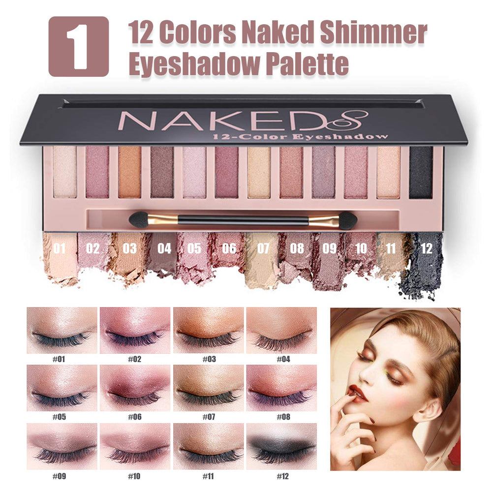 Nuibo 5-piece pro makeup brush set for precise application and blending