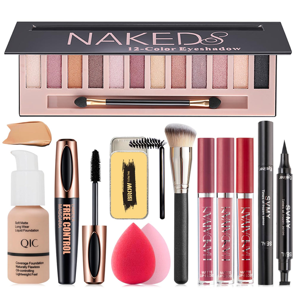 Nuibo all-in-one makeup kit eyeshadow palette for versatile daily looks.
