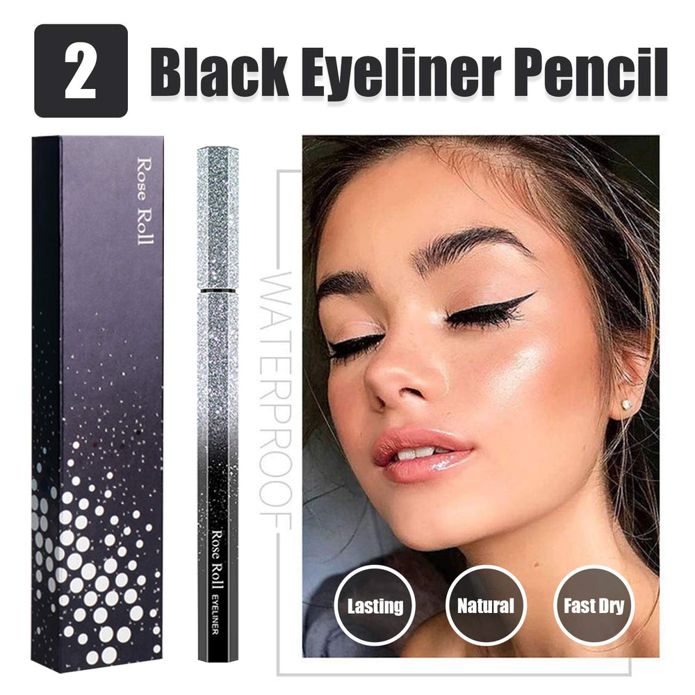 Nuibo black waterproof liquid eyeliner for long-lasting definition