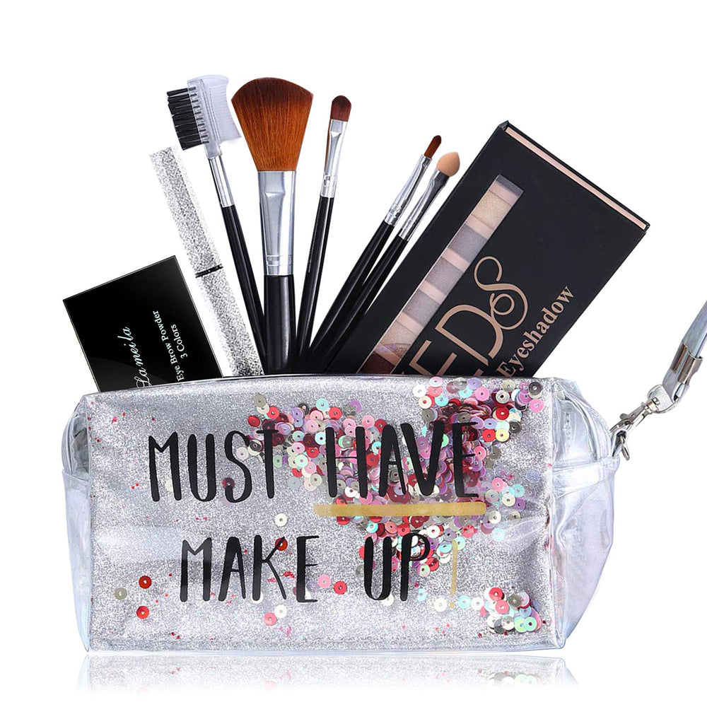 Nuibo makeup kit gift-set packaging showing included items