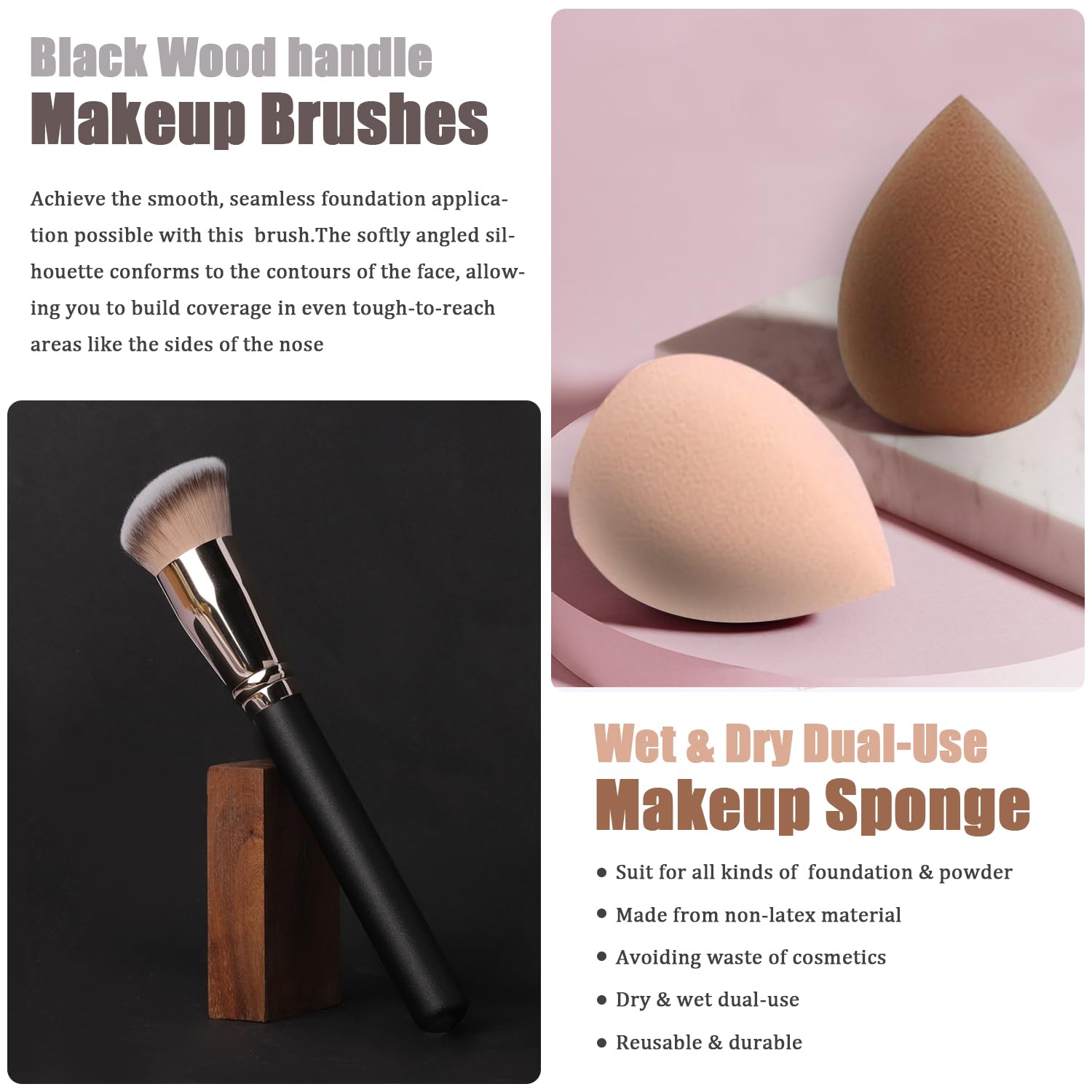 NUiBO travel-friendly kit in a compact case for on-the-go makeup