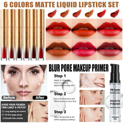 NUIBO volumizing mascara lifts lashes for defined eyes.