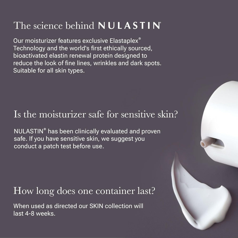 NULASTIN night and day use demo showing versatile daily hydration.