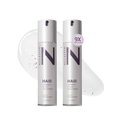 NULASTIN Scalp Serum bottle pour for precise, mess-free dosing