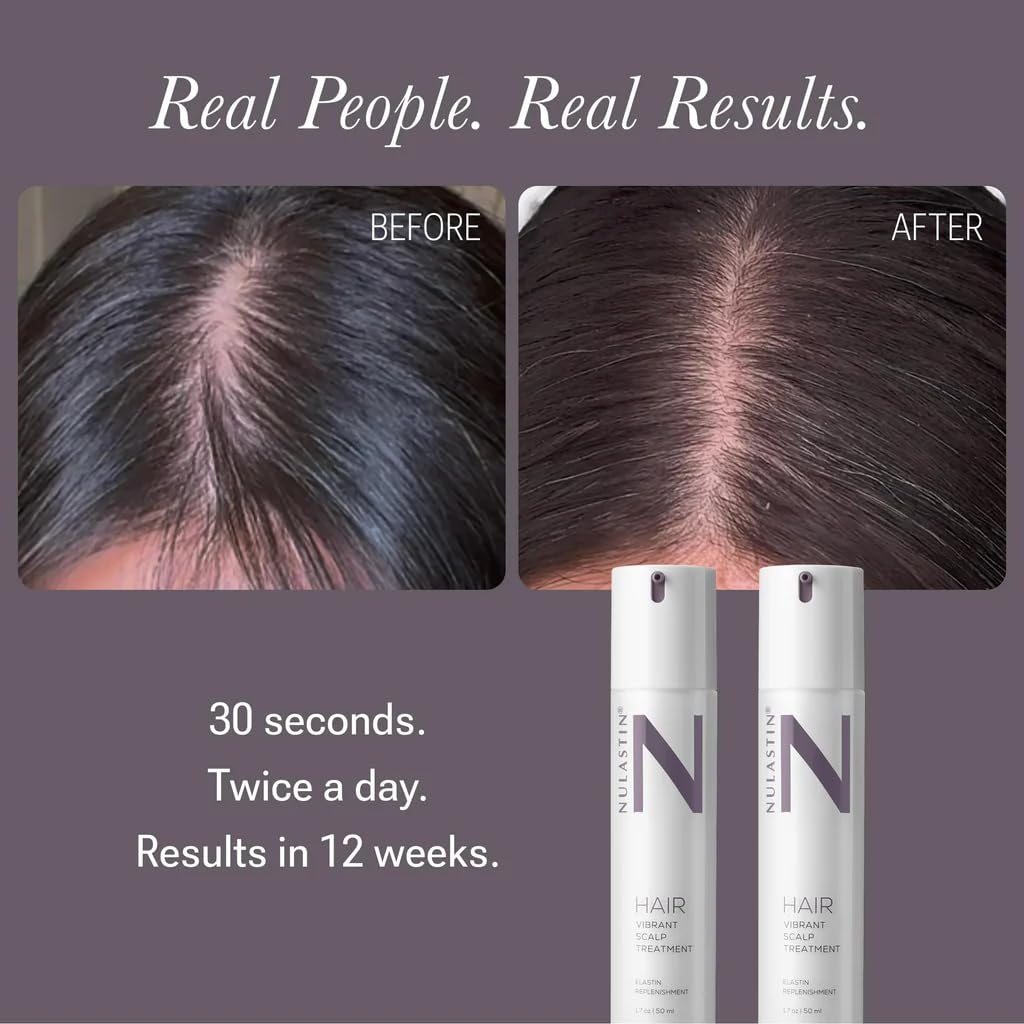 NULASTIN Scalp Serum massage motion ensures even distribution