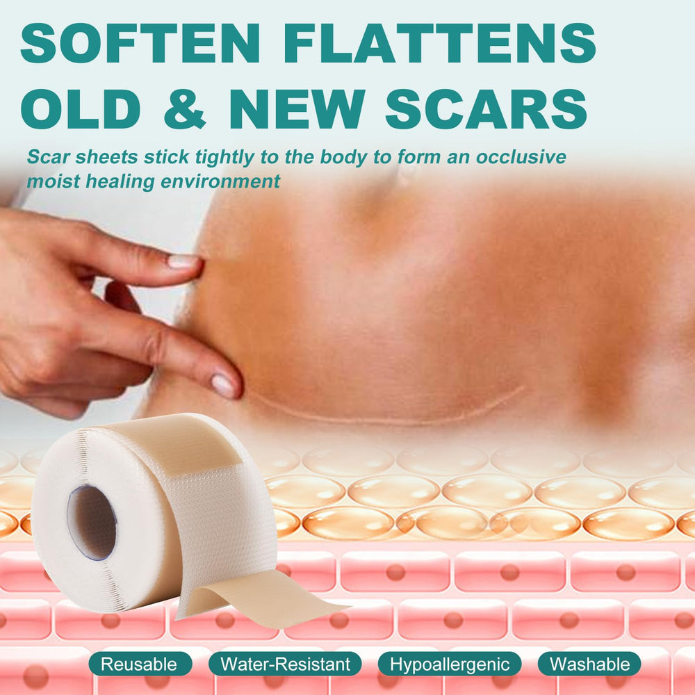 Nullam silicone scar tape is washable and reusable for long-lasting use.