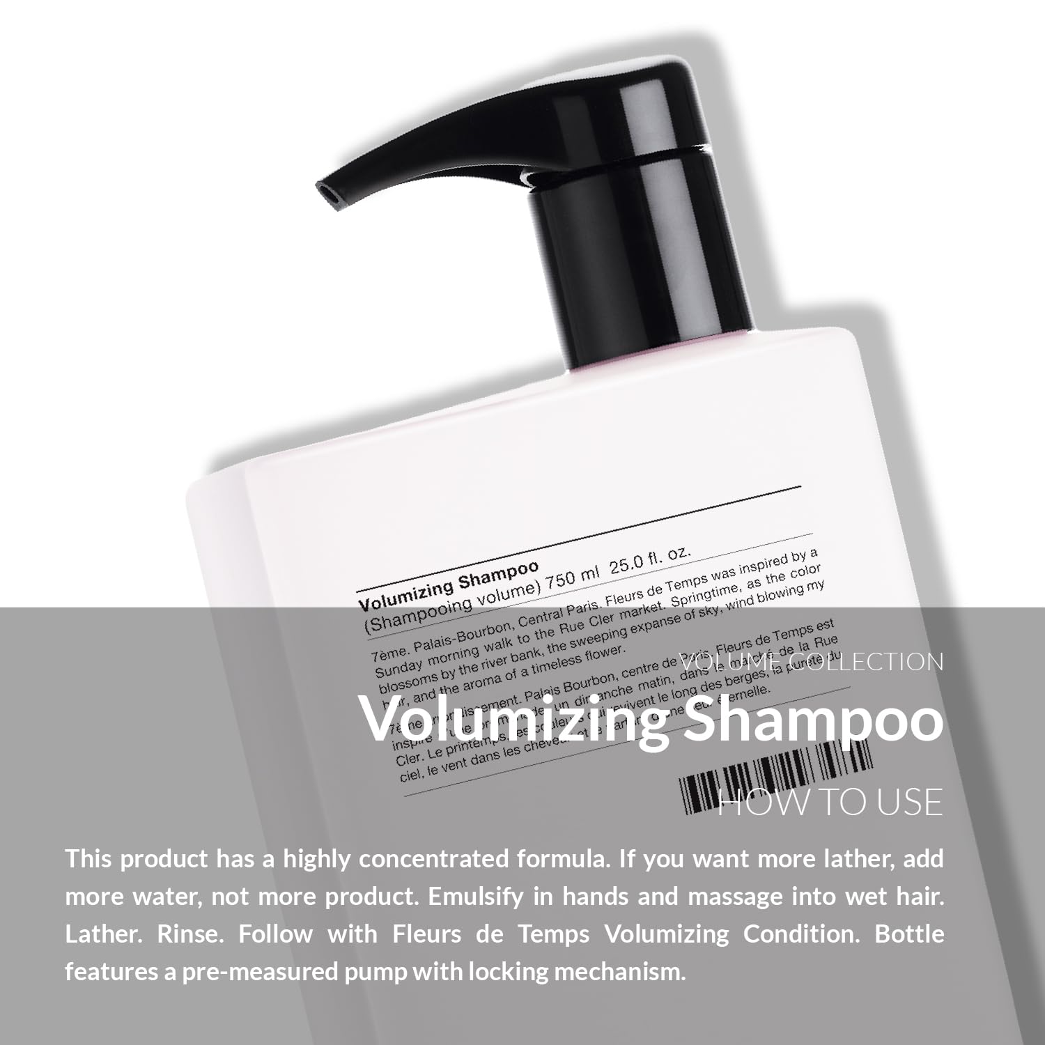 Number 4 Hair Shampoo color-protect preserves vibrancy after color treatments.