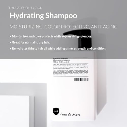 Number 4 Hydrating Shampoo color protection helps preserve vibrancy without fading.