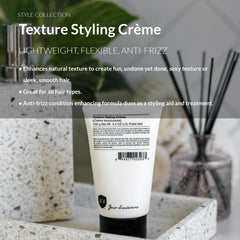 Number 4 Texture Styling Creme pump dispersion for easy use
