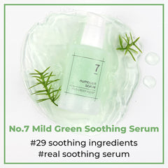 numbuzin No.7 serum gel texture on skin, quick-absorbing and non-sticky