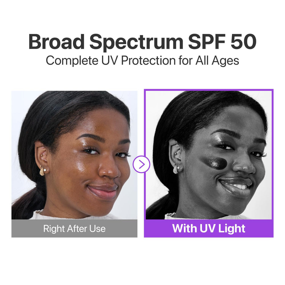 Numbuzin No.9 sunscreen application on skin for glow
