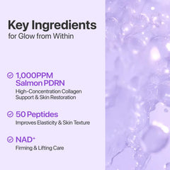 Numbuzin No.9 toner absorbs quickly into skin with a silky feel close-up.