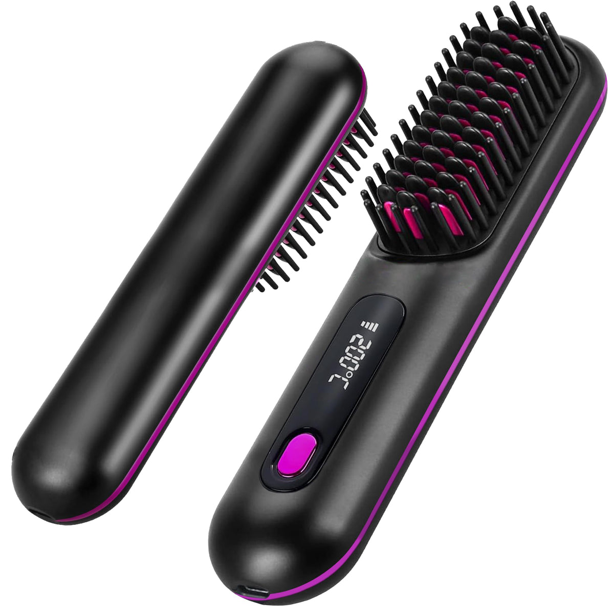 NUMOYA Go Brush Pro compact design for easy on-the-go styling.