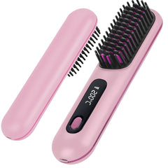 NUMOYA Go Brush Pro cordless design enables on-the-go styling.