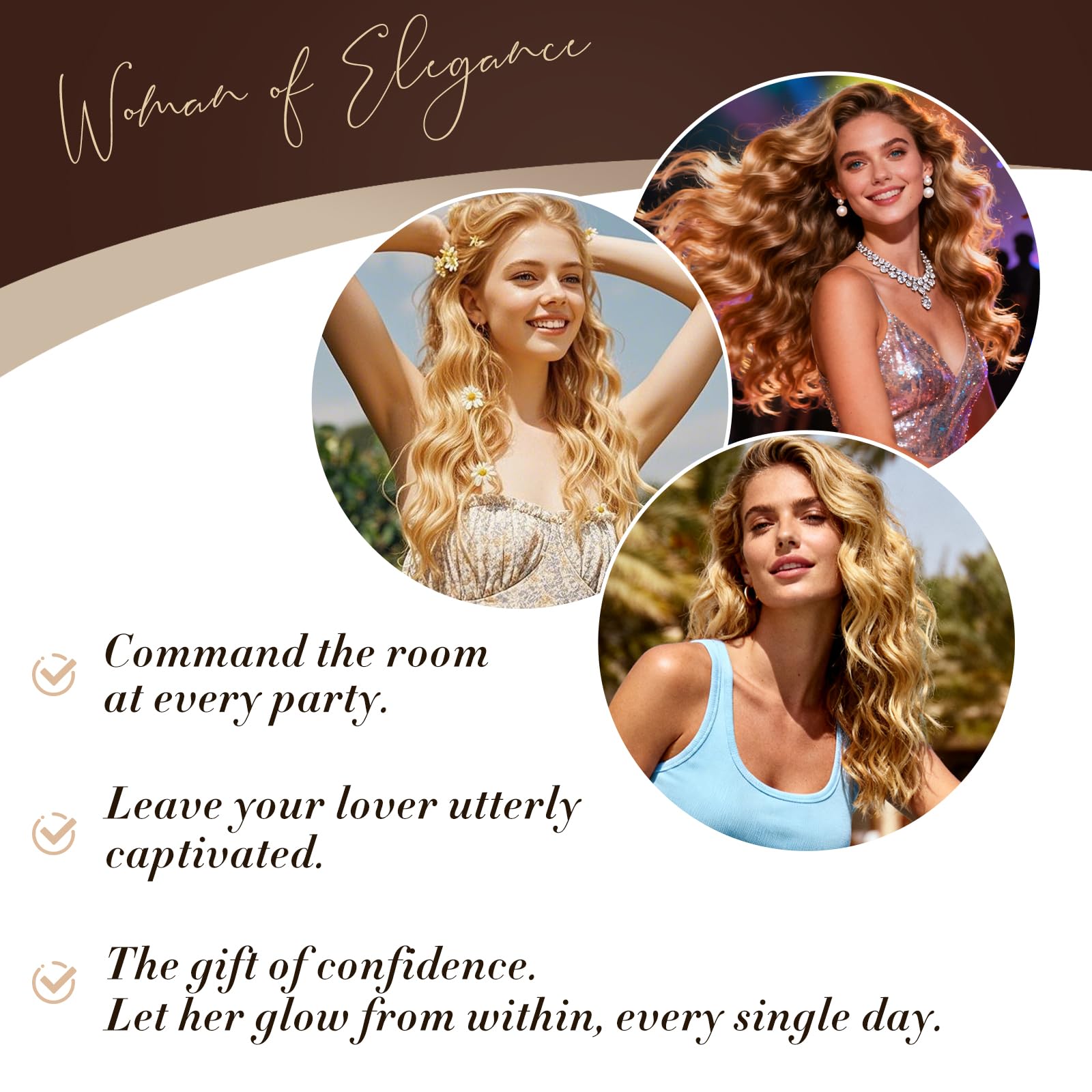 Nunflue all-hair-types kit showcases versatility for long, thick, or fine hair.