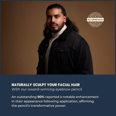 NuNorm Brow Rescue beard and sideburn filler for a defined look