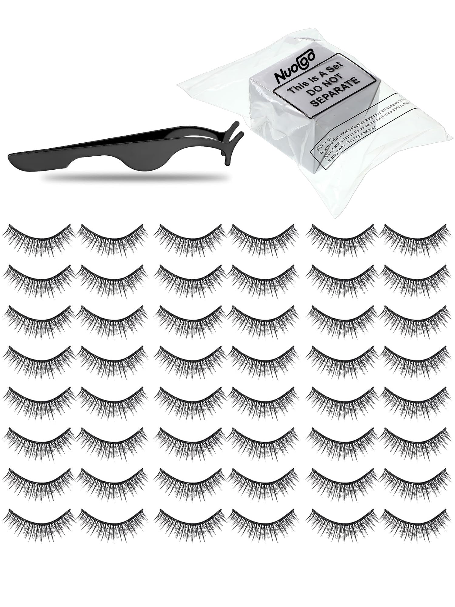 Nuogo daily-use eyelashes are easy to remove and rewear.