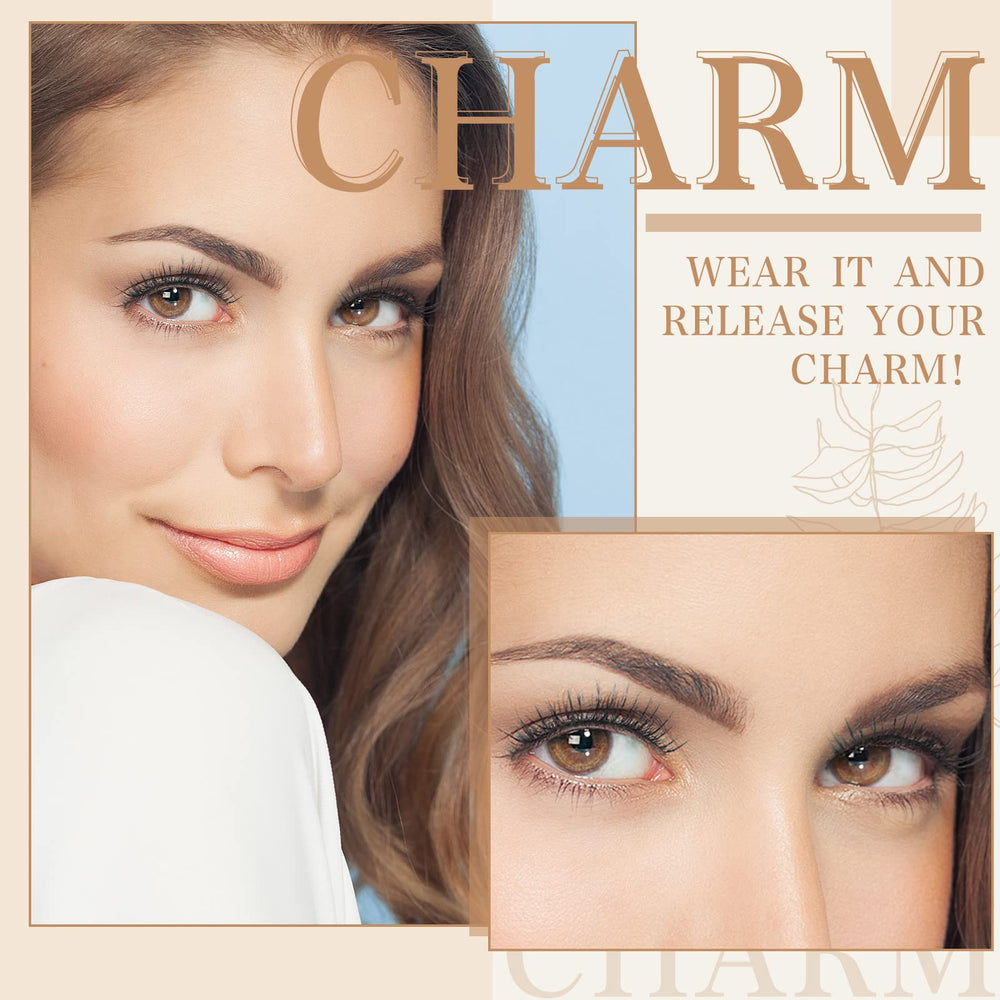 Nuogo fiber material eyelashes offer soft, skin-friendly texture for comfort.
