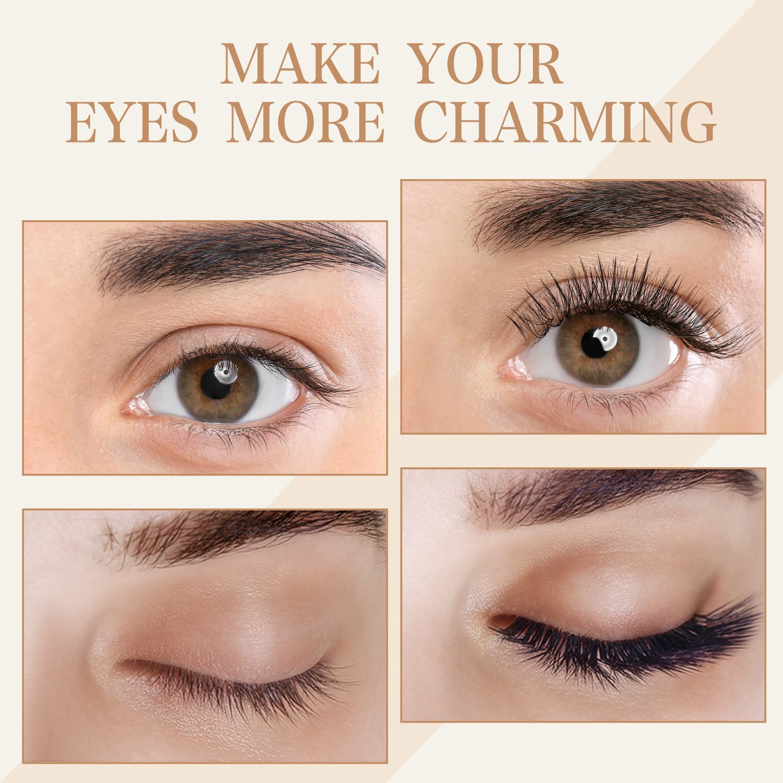 Nuogo wedding and events lashes enhance eye drama for special occasions.