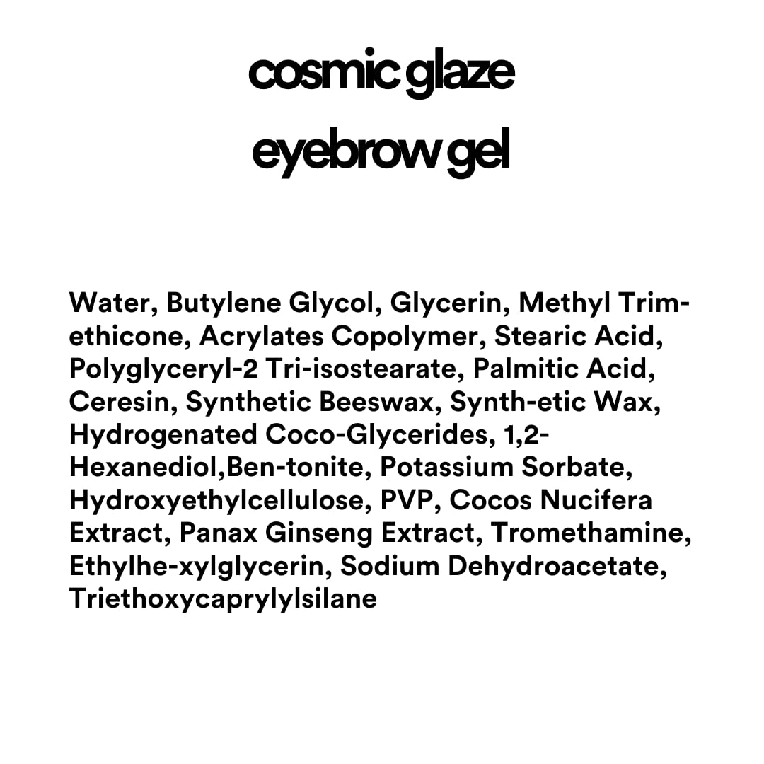 NuOrganic Brow Gel Clear hair-nourishment supports fuller, healthier brows over time.