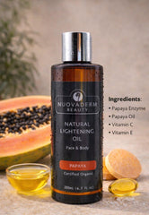 NUOVADERM vitamin E rich serum nourishes and protects skin