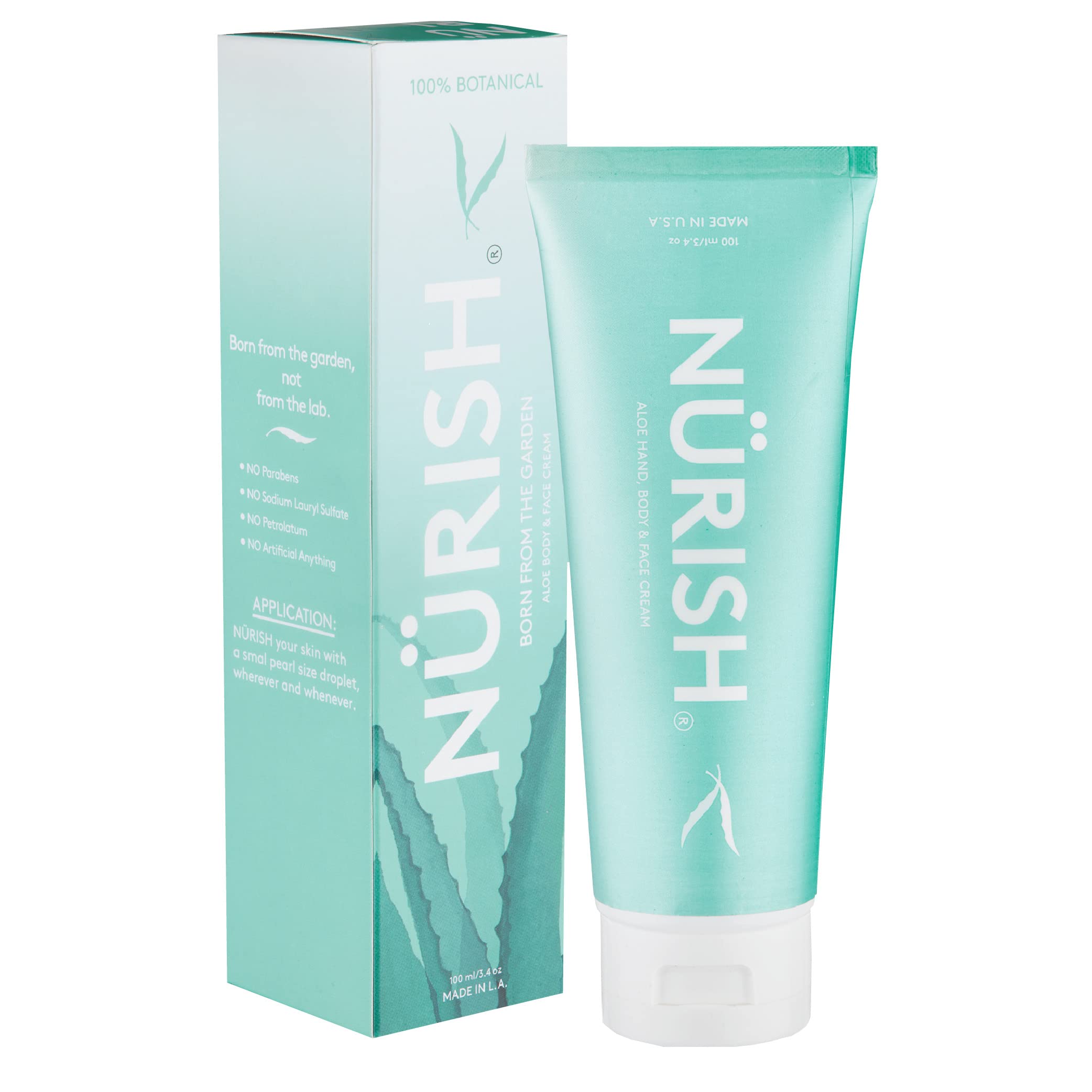 NÜRISH Advanced Moisturizer bottle with hydro beads for hydration