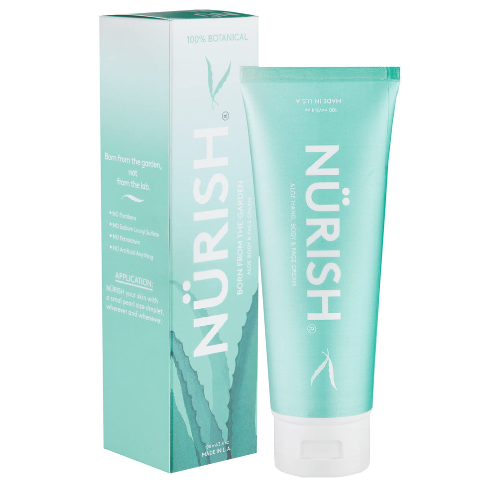 NÜRISH Advanced Moisturizer bottle with hydro beads for hydration