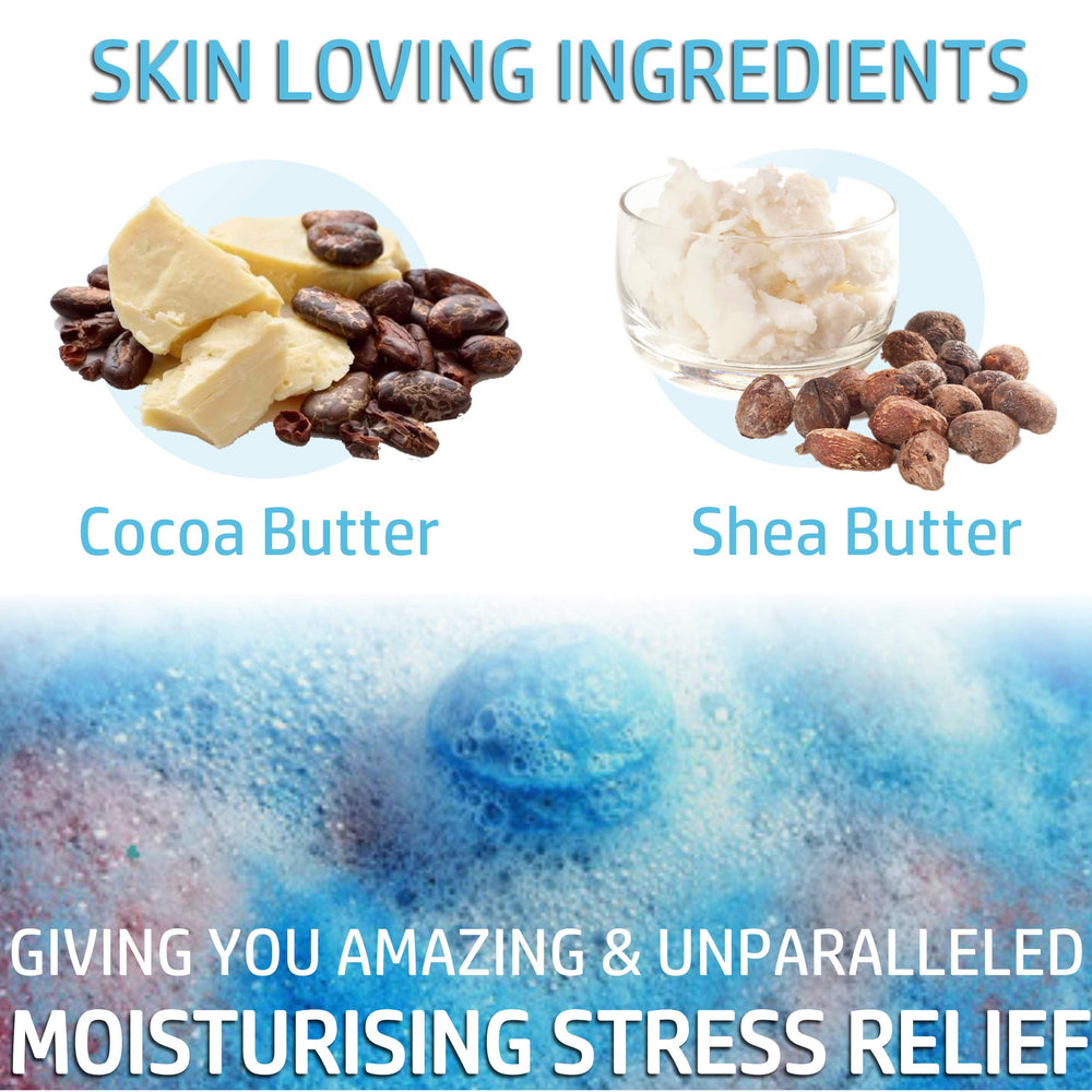 Nurture Me Organics fragrance-variety bath bombs for mood-inspired baths.