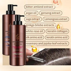 NUSPA shampoo lather demonstrates luxurious foam that cleanses without stripping