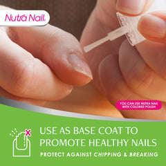 Nutra Nail brittle nails before and after comparison