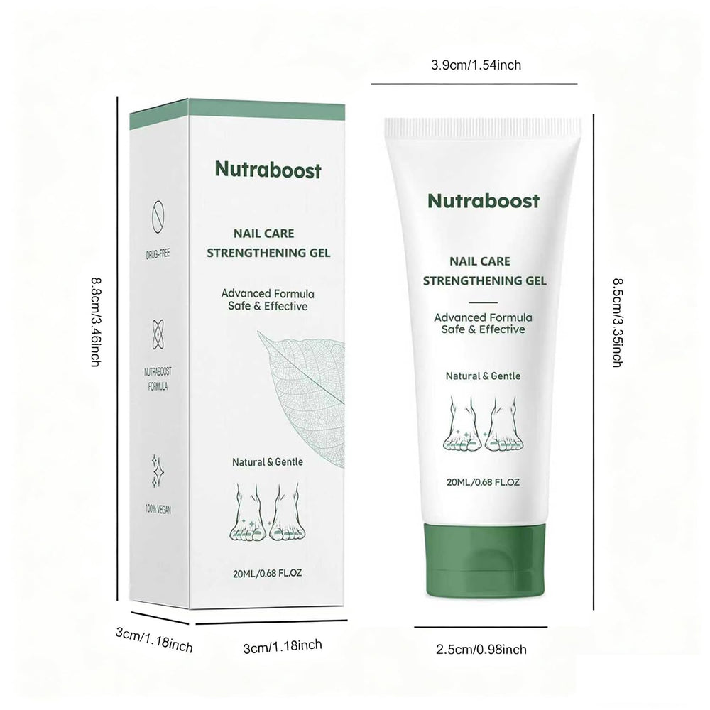 Nutraboost cuticle serum tube close-up for targeted nourishment