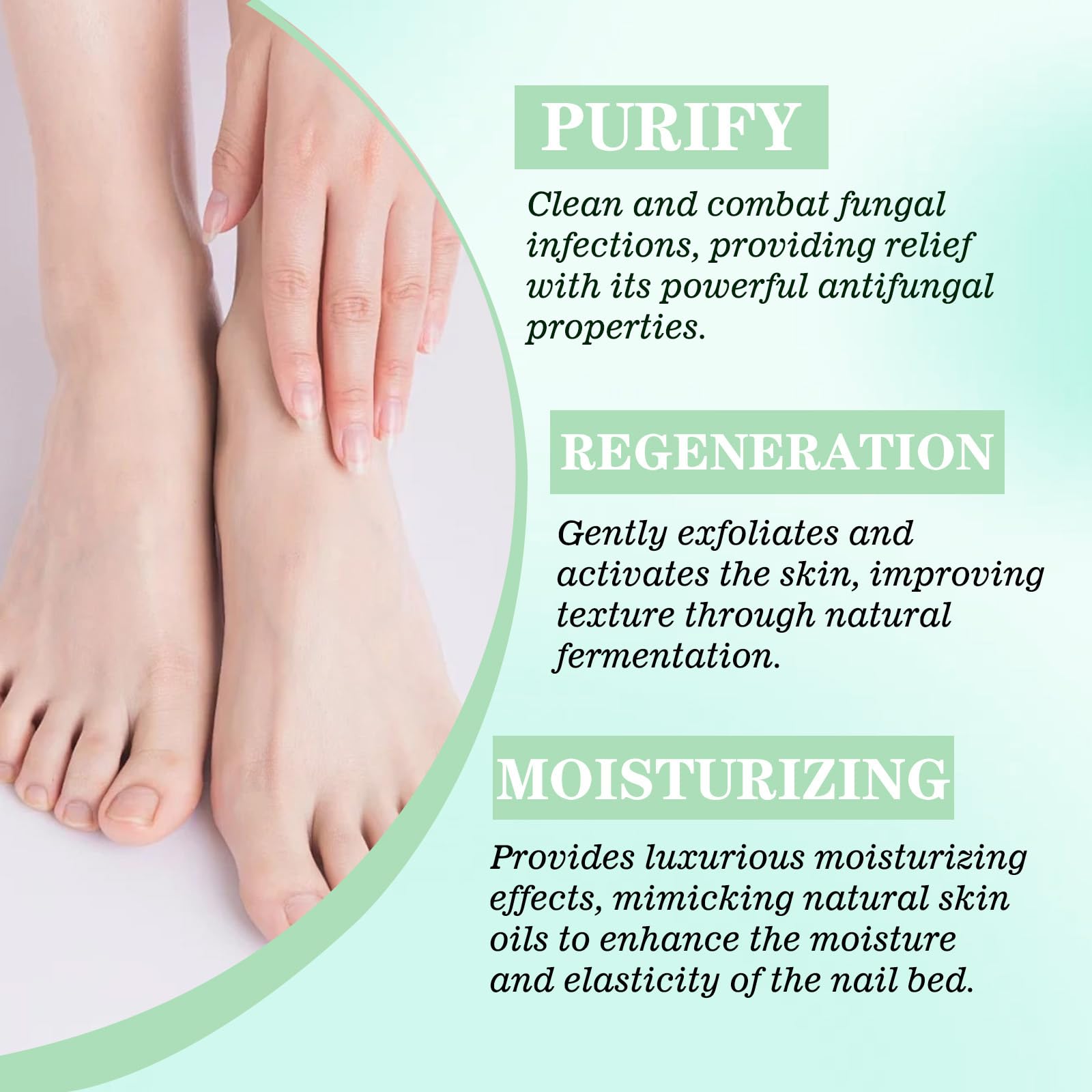 Nutraboost Nail results featuring shiny nails after treatment
