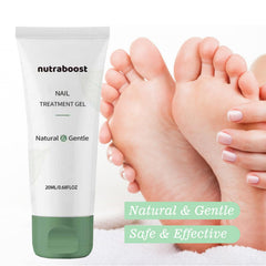 Nutraboost Nail Growth Serum application demonstrates easy daily use for stronger nails