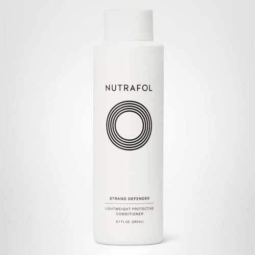 Eco-friendly packaging communicates Nutrafol's sustainability focus.