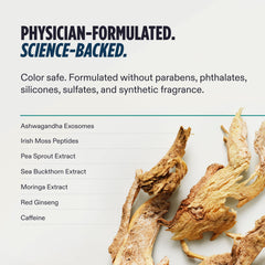 Nutrafol Men's Hair Serum close-up drop showing lightweight texture.