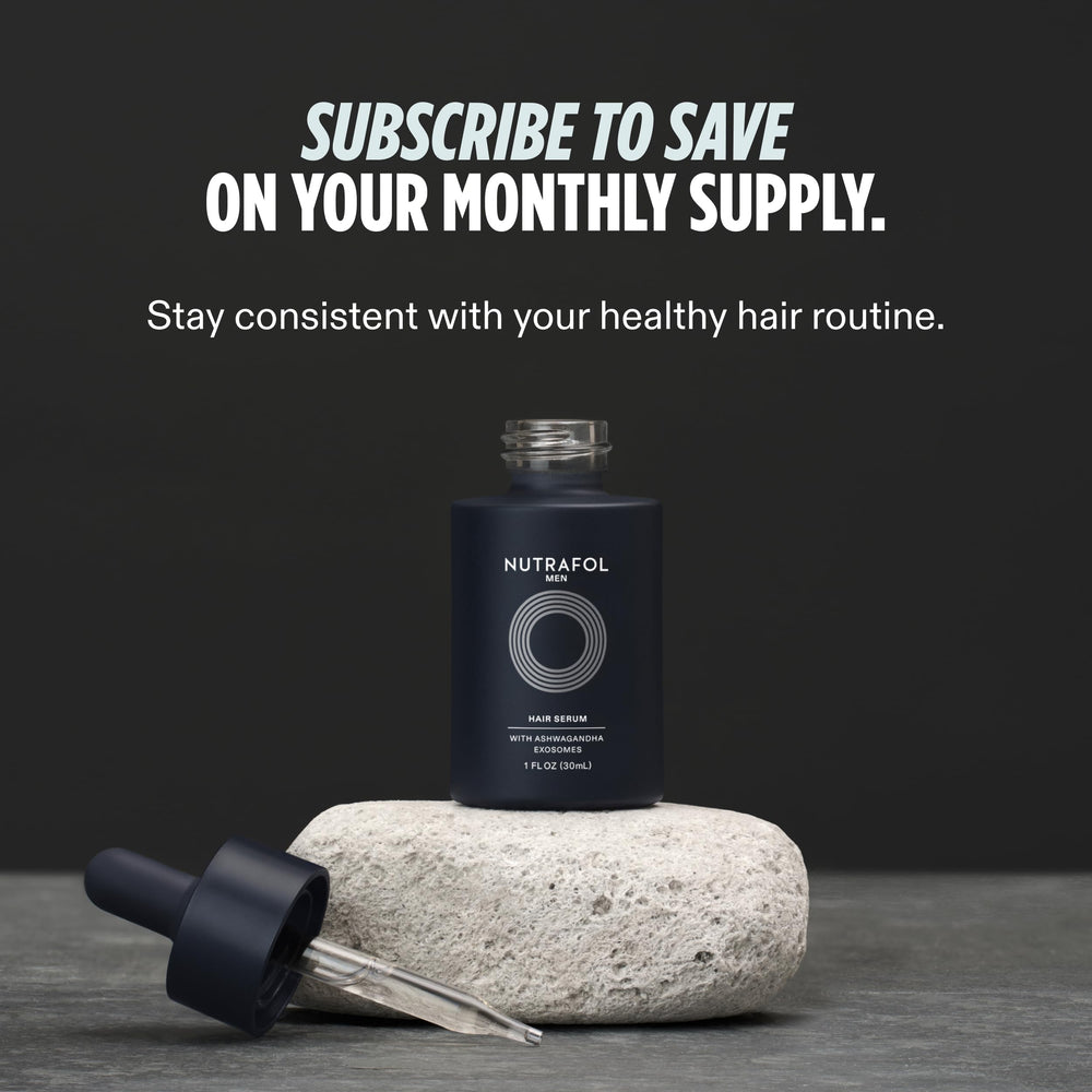 Nutrafol Irish Moss Peptides visual highlighting nourishing actives.