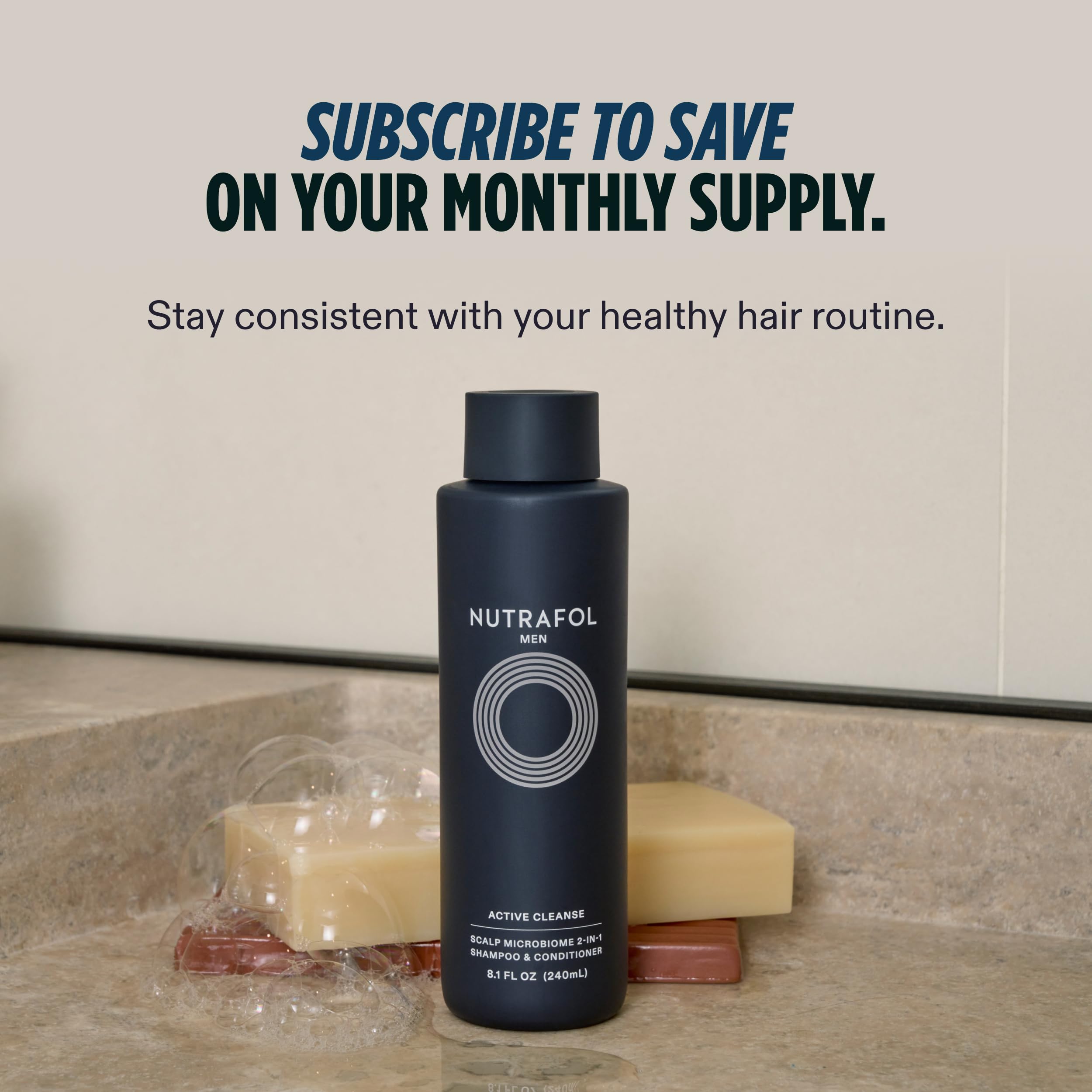 Nutrafol Konjac root conditioning highlights softer, more manageable hair.