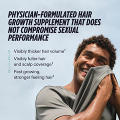 Nutrafol Men daily capsules ready for use to support hair wellness