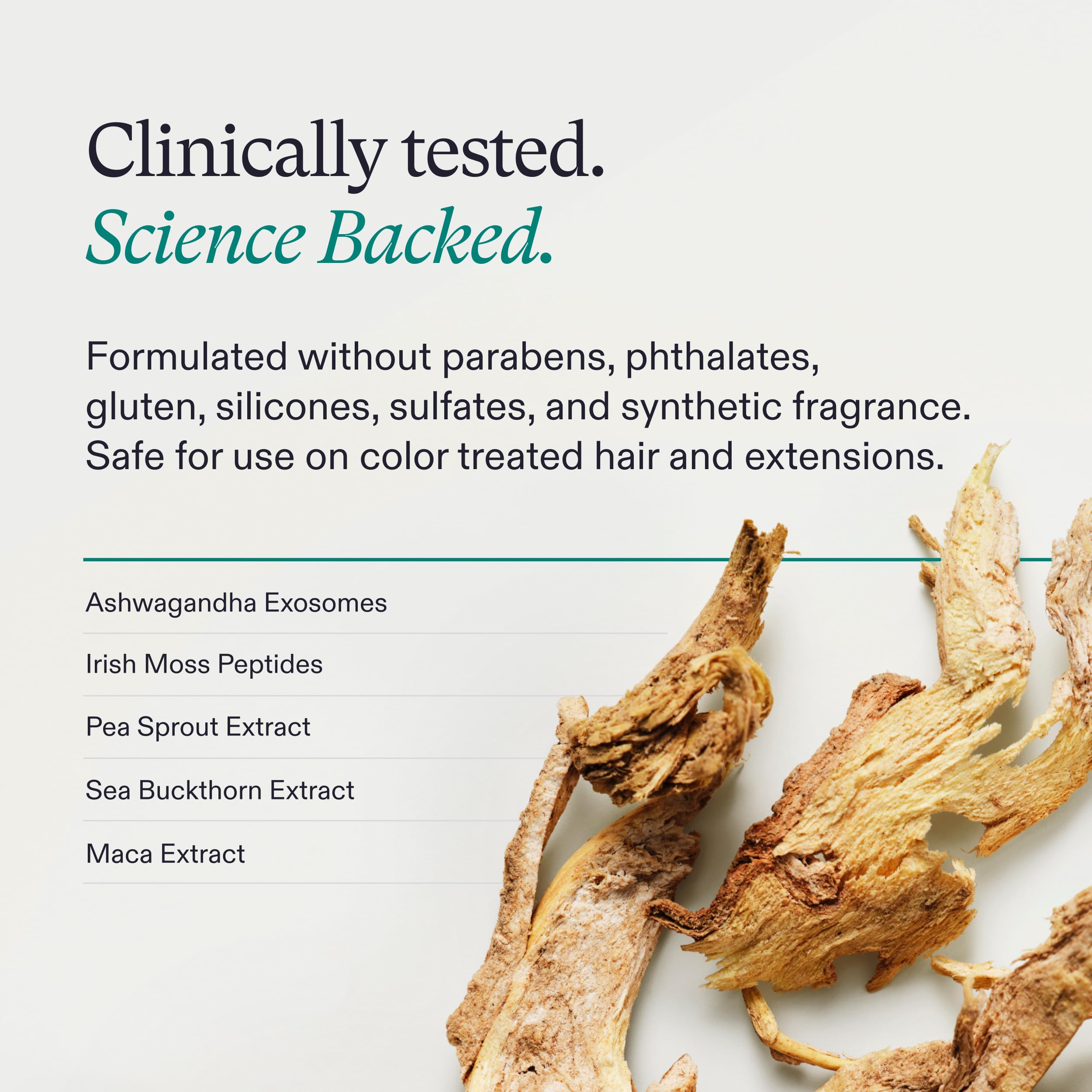 Nutrafol bottle applied to scalp with dropper