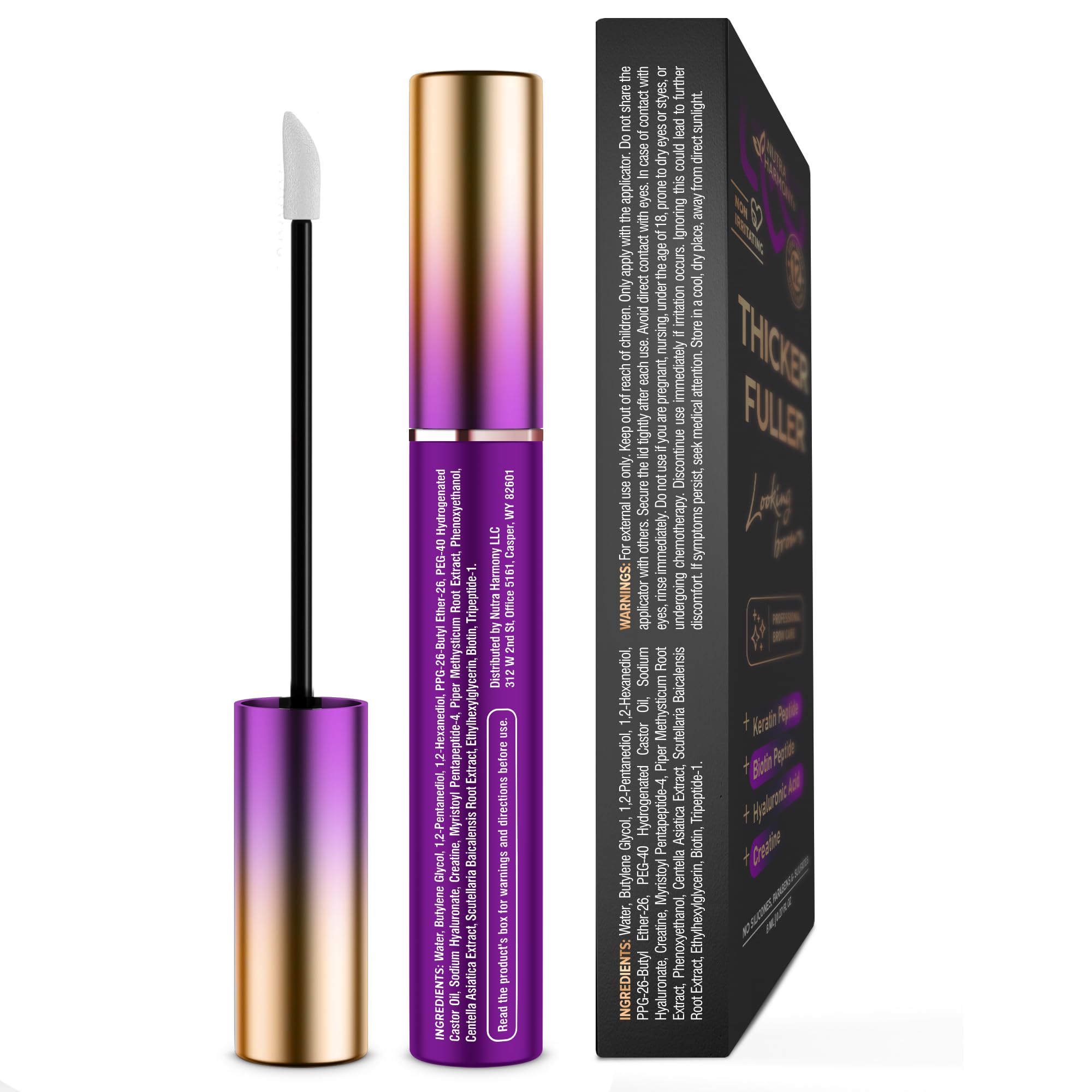 NutraHarmony dermatologist-tested label supports safe daily use.