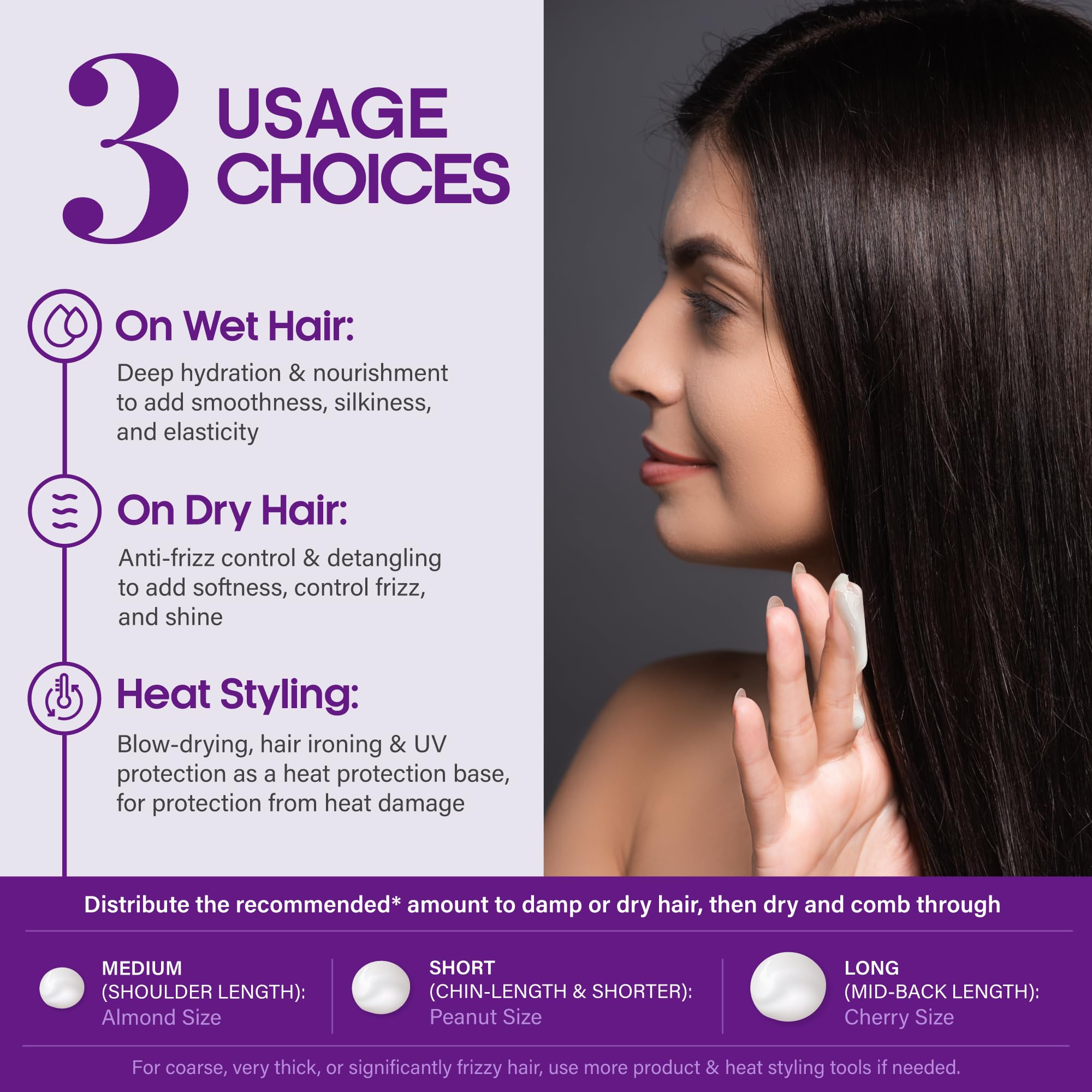 NutraHarmony hydrating-hair-serum-smooth-shine-finish shows natural gloss.