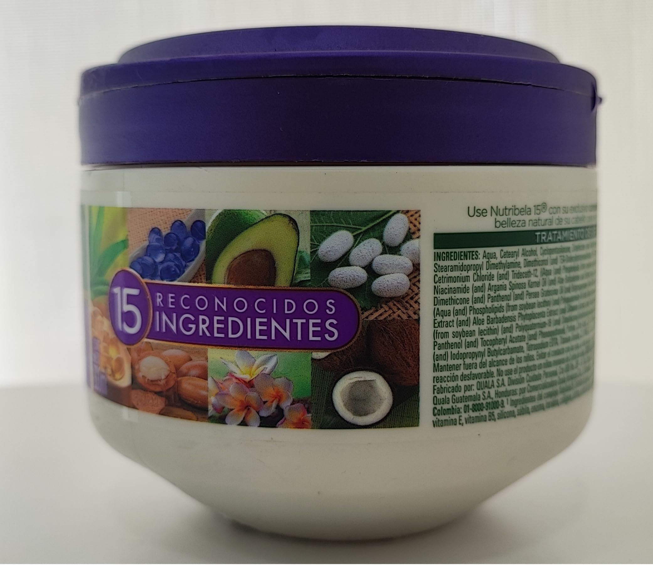 nutribela15 enzymotherapy 3-minute action reveals smoother hair