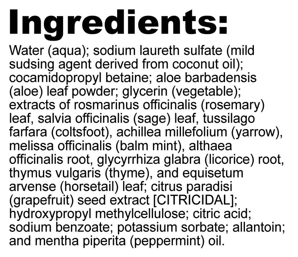 NutriBiotic Original Non-Soap Skin Cleanser with natural botanicals and coconut-olive surfactants.