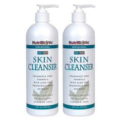 NutriBiotic Original Non-Soap Skin Cleanser bottle, fragrance-free and gentle for sensitive skin.