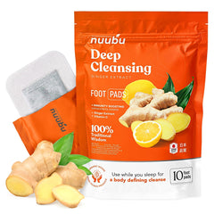 Nuubu Ginger foot pads offer warm, inviting nighttime relief