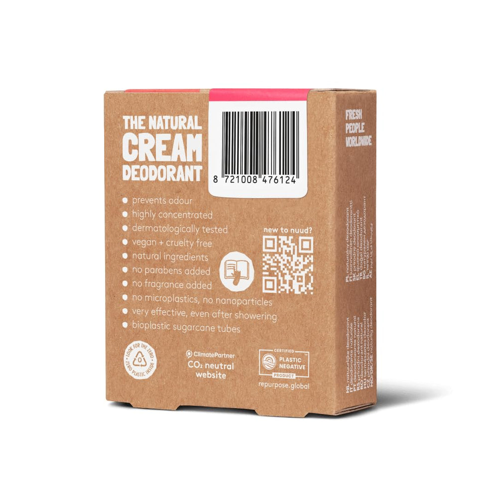 Nuud Starter Pack bioplastic tube highlighting eco-friendly packaging