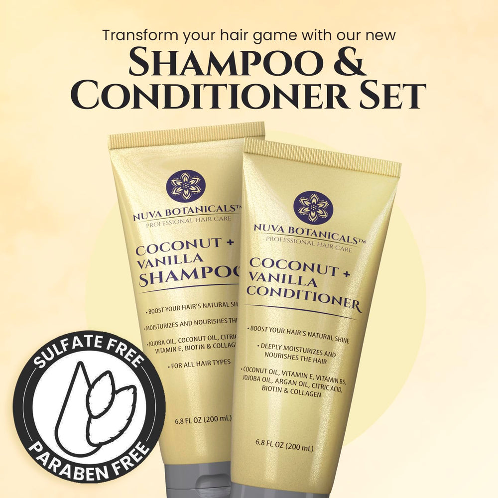 Nuva Botanicals conditioner after-wash result—silky, easy-to-comb hair.