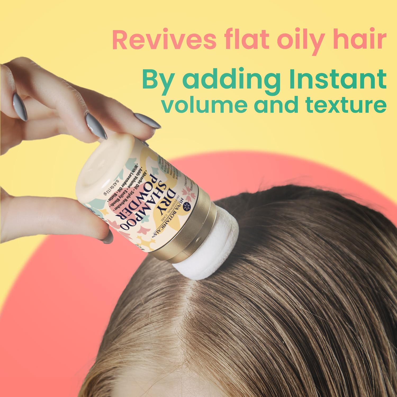 Nuva Botanicals finished hair look showing softness and healthy shine