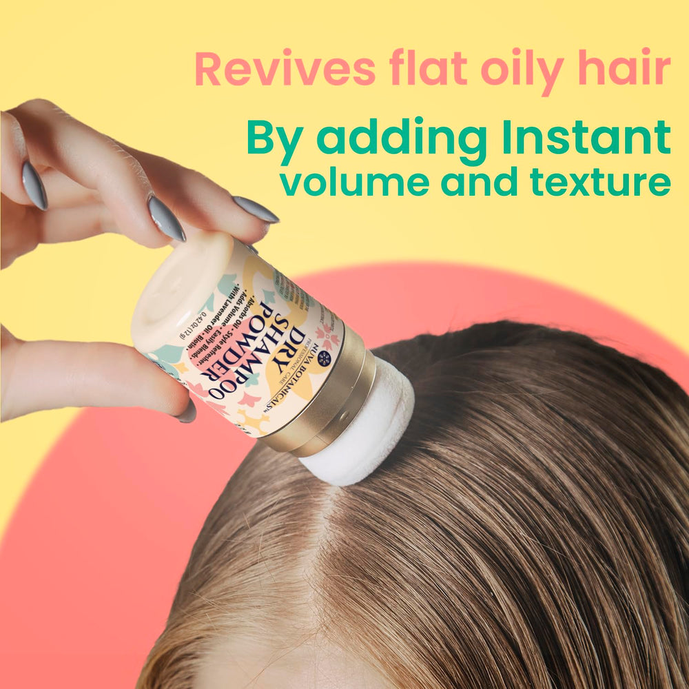 Nuva Botanicals finished hair look showing softness and healthy shine