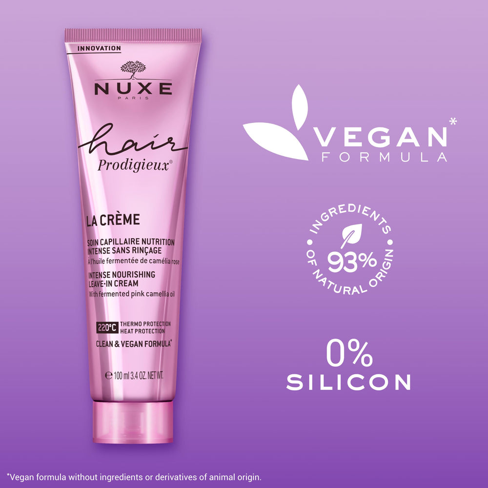 Hair ends show nourished look with protected shine after use.